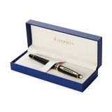 Waterman Expert Black Gold Trim Medium Nib Fountain Pen £49.28