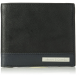 41% off!  Armani Exchange Bicolor Saffiano Wallet $40.70
